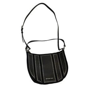 Michael Kors Brooklyn Bag with Silver Grommets Hobo Bag